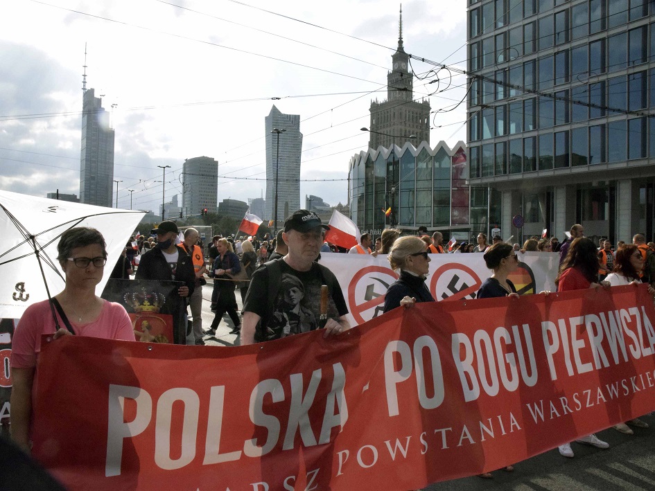 Marsz Powstania Warszawskiego – relacja