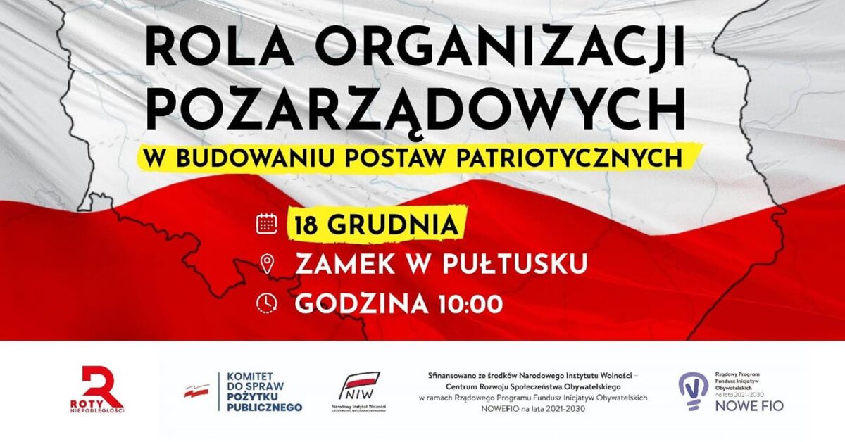 Spotkanie otwarte Rot Marszu Niepodległości – Pułtusk 18 grudnia